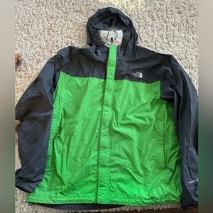 Men’s XL The North Face Windbreaker- green/black